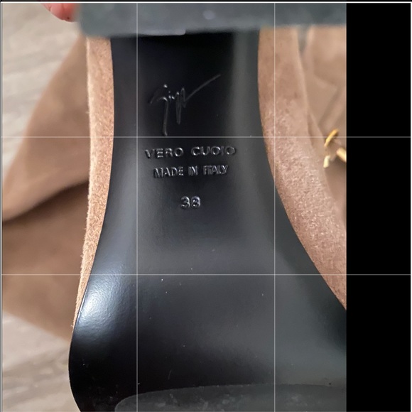 Giuseppe Zanotti. Knee High Boots. Beige color. - Picture 6 of 10